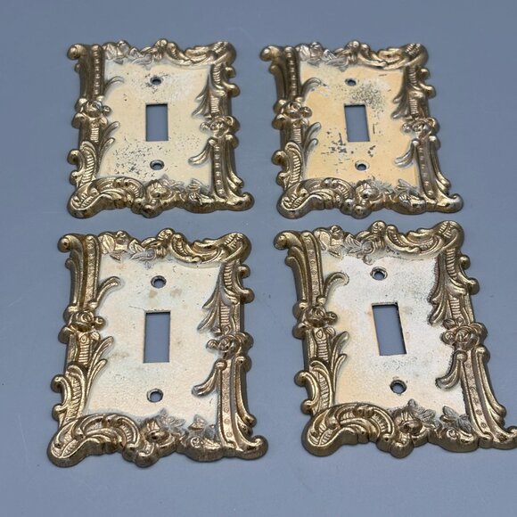 Other - Vintage Light Switch Cover Plates 1960’s Electrical Plate Charm-N-Style #601